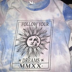 a crop top (size small)